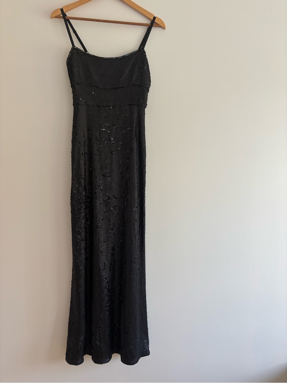 Timeless Black Sequin Maxi Dress - Picture 2 of 8